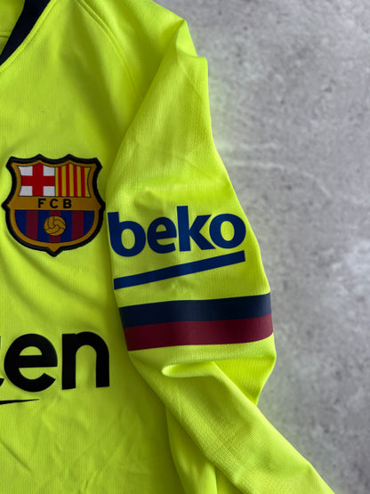 Barcelona 2018 2019 Away Longsleeve Jersey — S