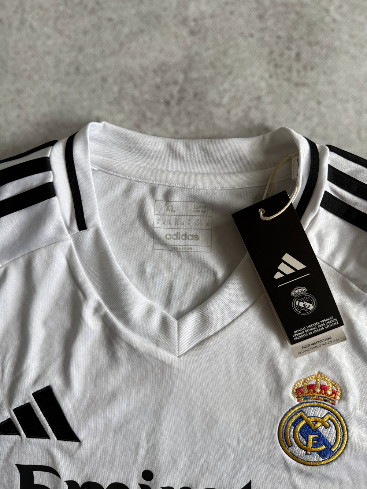 Real Madrid 2024-2025 Home Jersey — Bellingham #5 XL