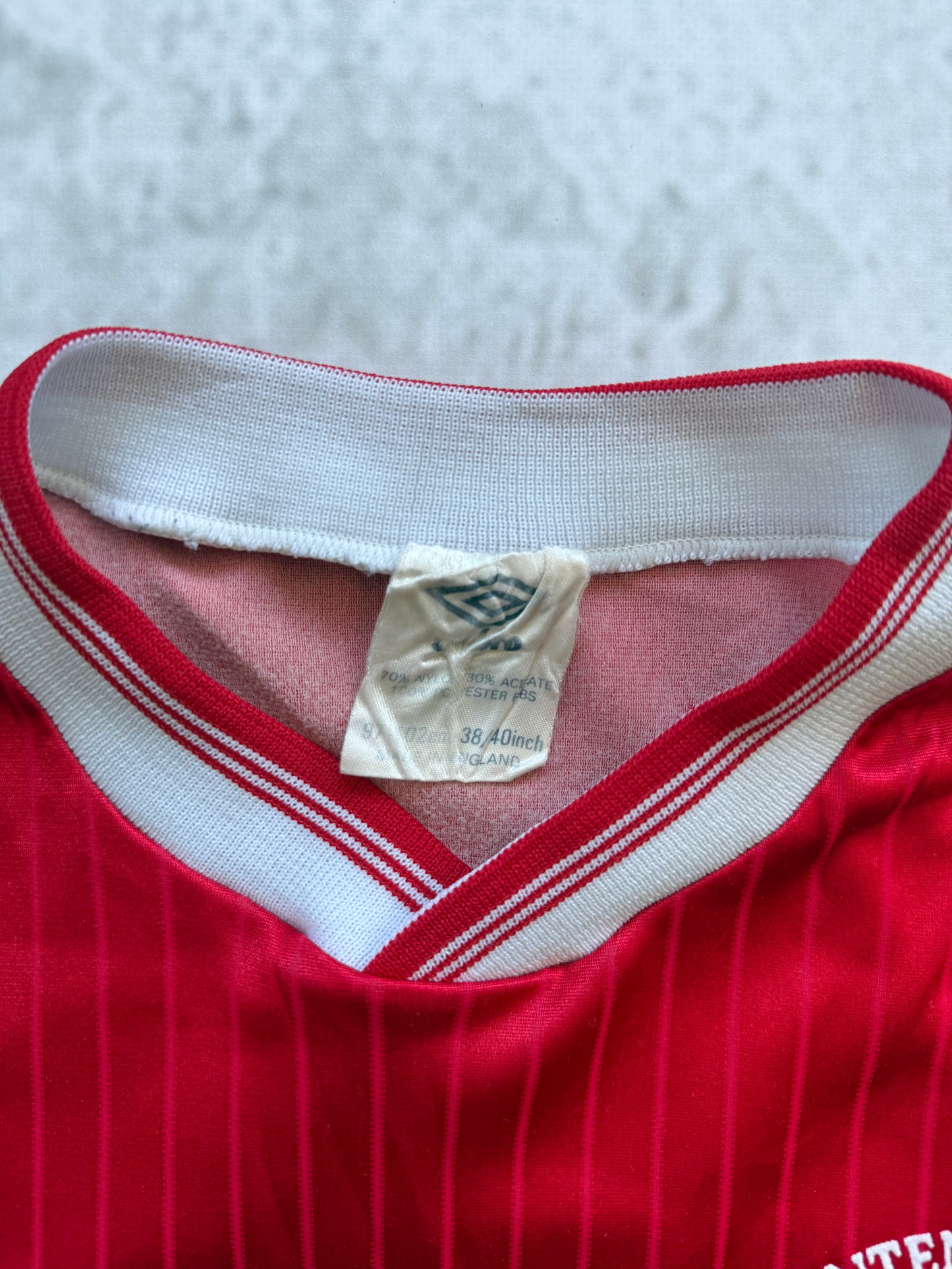 Arsenal 1984 1985 Home Jersey — S