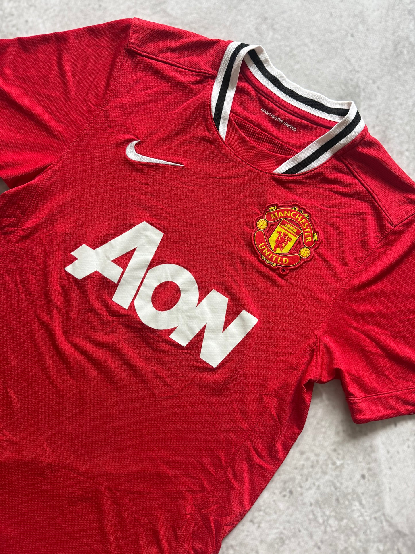 Manchester United 2011 2012 Home Jersey — S