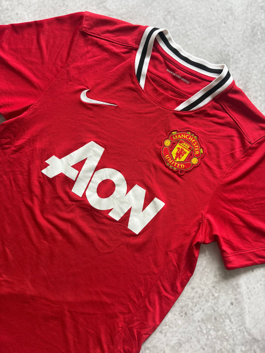Manchester United 2011 2012 Home Jersey — S