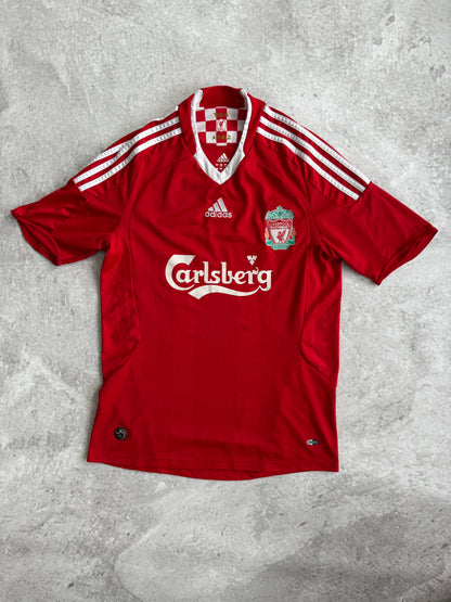 Liverpool 2008 2010 Home Jersey — S