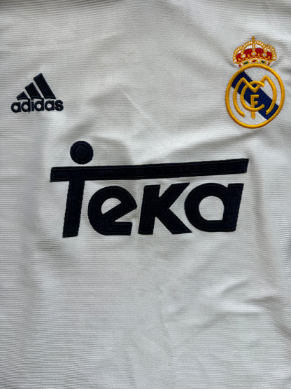 Real Madrid 1998 2000 Home Jersey — L