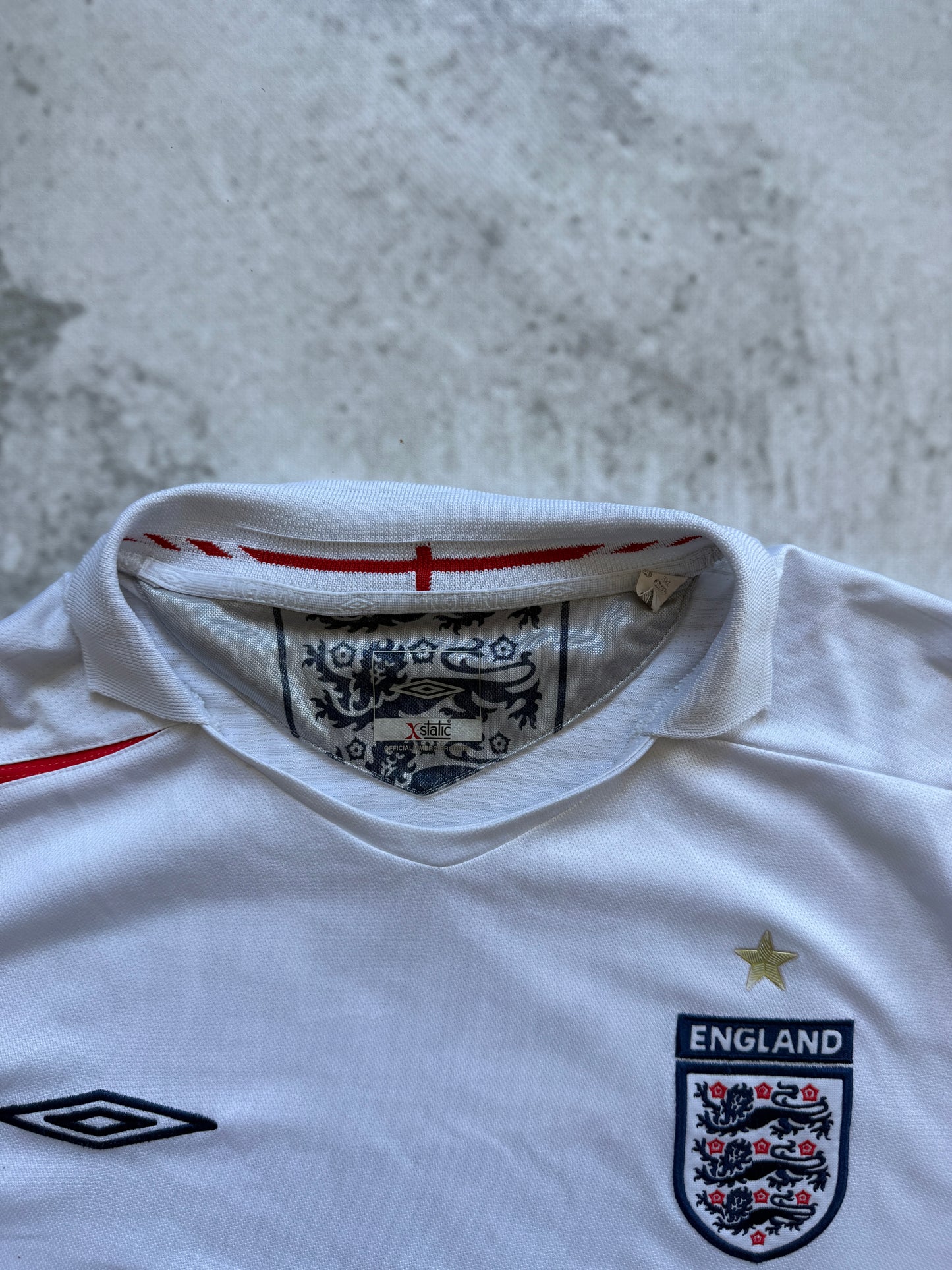 England 2006 2007 #7 Beckham — 2XL