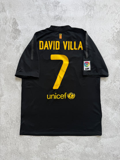 Barcelona 2011 2012 Away Jersey — David Villa #7 L