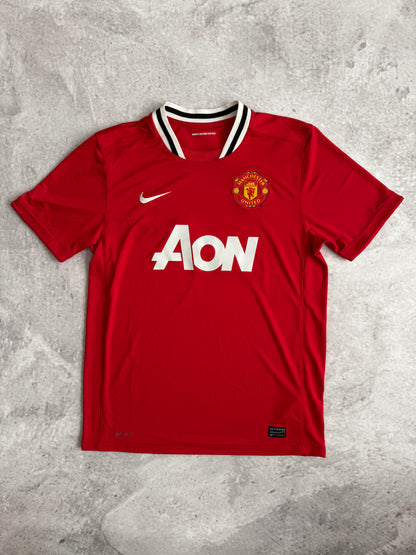 Manchester United 2011 2012 Home Jersey - L
