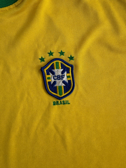 Brazil 1998 1999 2000 Home Jersey — XL