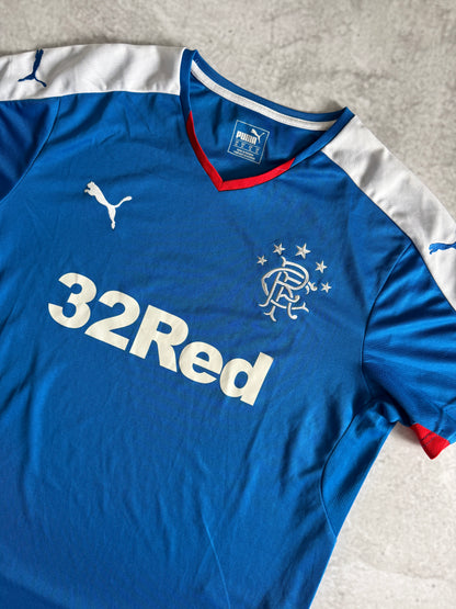 Rangers 2015 2016 Home Jersey — XL