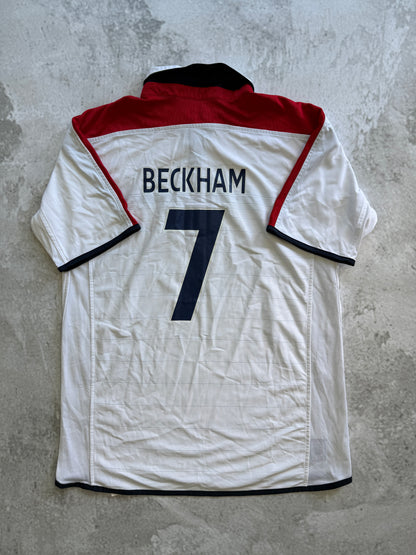 England 2003 2005 Home Jersey — Beckham #7 L