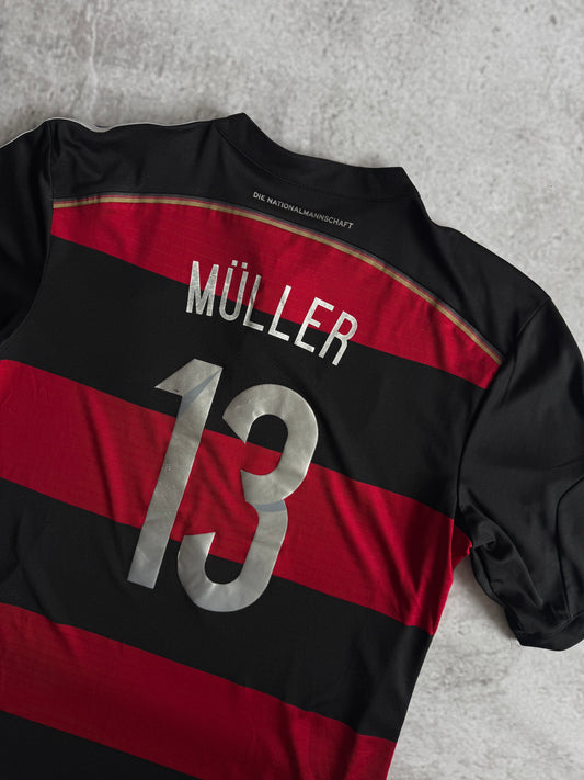Germany 2014 2015 Away Jersey — Müller #13 L