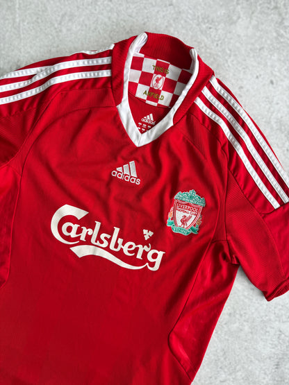 Liverpool 2008 2010 Home Jersey — S