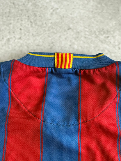 Barcelona 2009 2010 Home Jersey — M