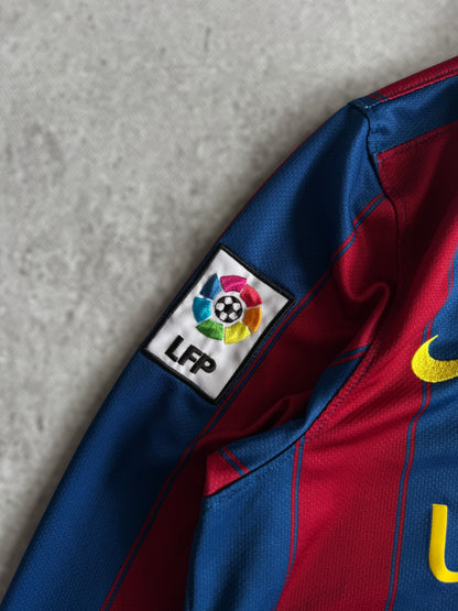 Barcelona 2009 2010 Home Jersey — M