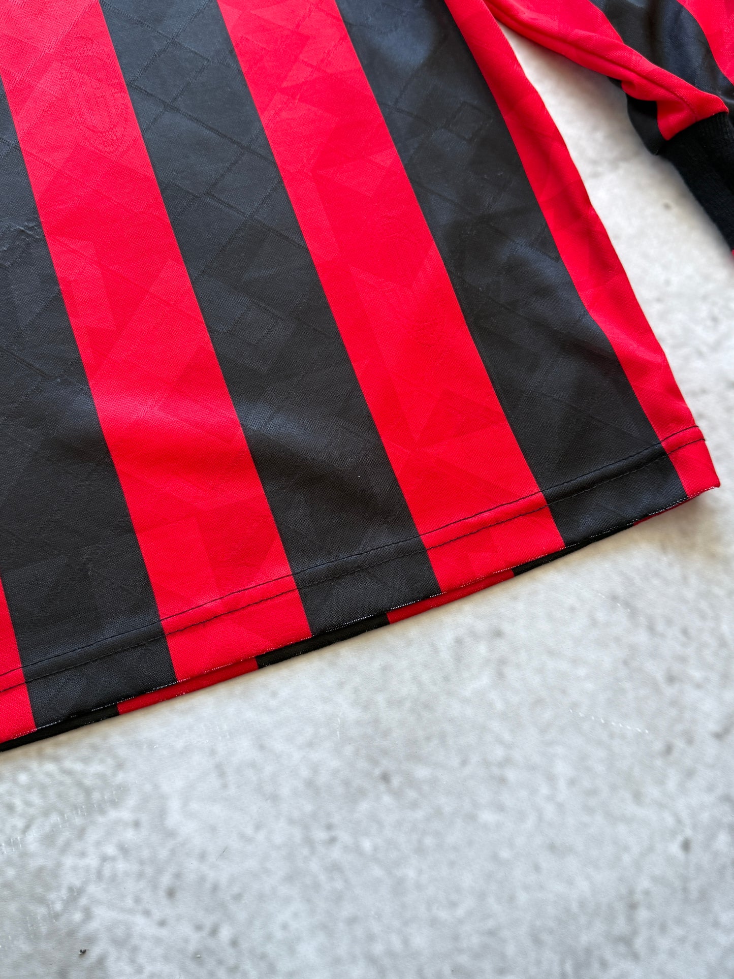 Milan 1994 1995 Home Longsleeve Jersey — L