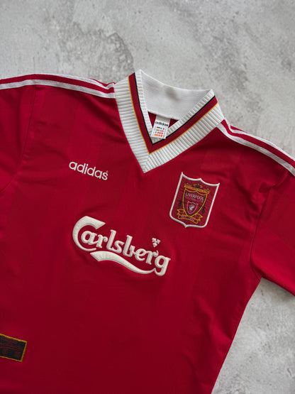 Liverpool 1995 1996 Home Jersey — XL