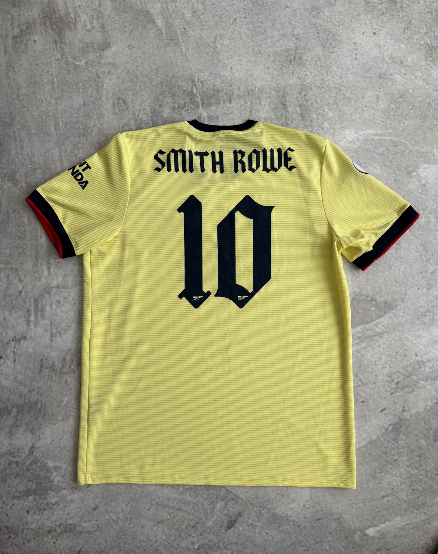 Arsenal 2021 2022 Away Jersey — Smith Rowe #10 XL