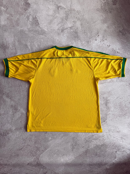 Brazil 1998 1999 2000 Home Jersey — XL