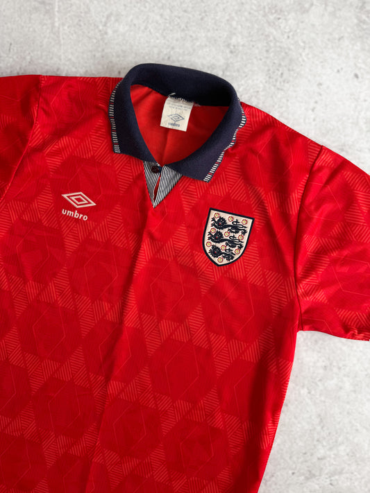 England 1990 1992 Away Jersey — M