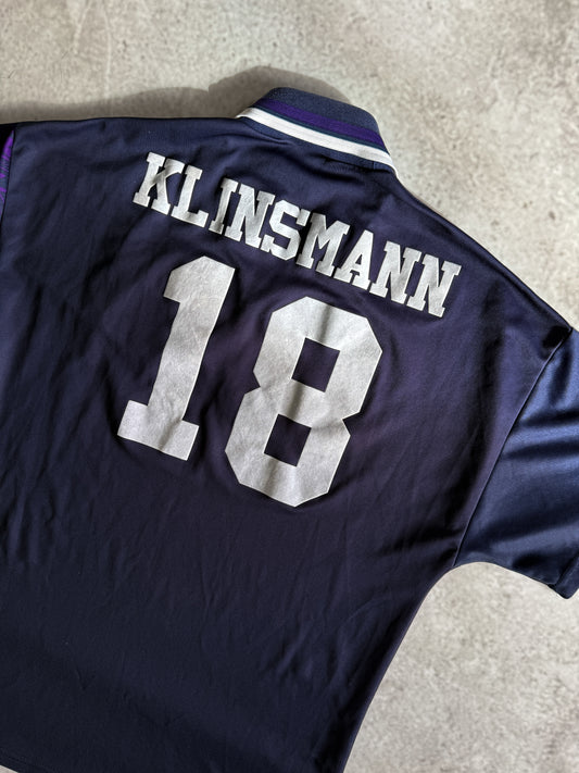 Tottenham Hotspur 1994 1995 Away Jersey — Klinsmann #18 M