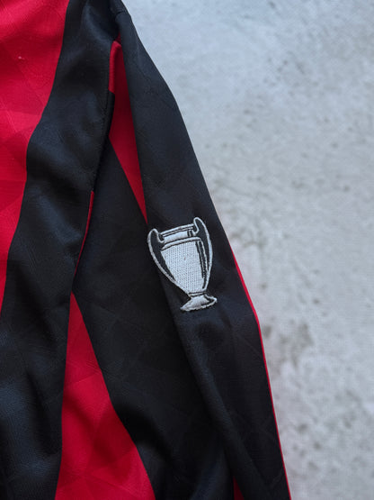 Milan 1994 1995 Home Longsleeve Jersey — L