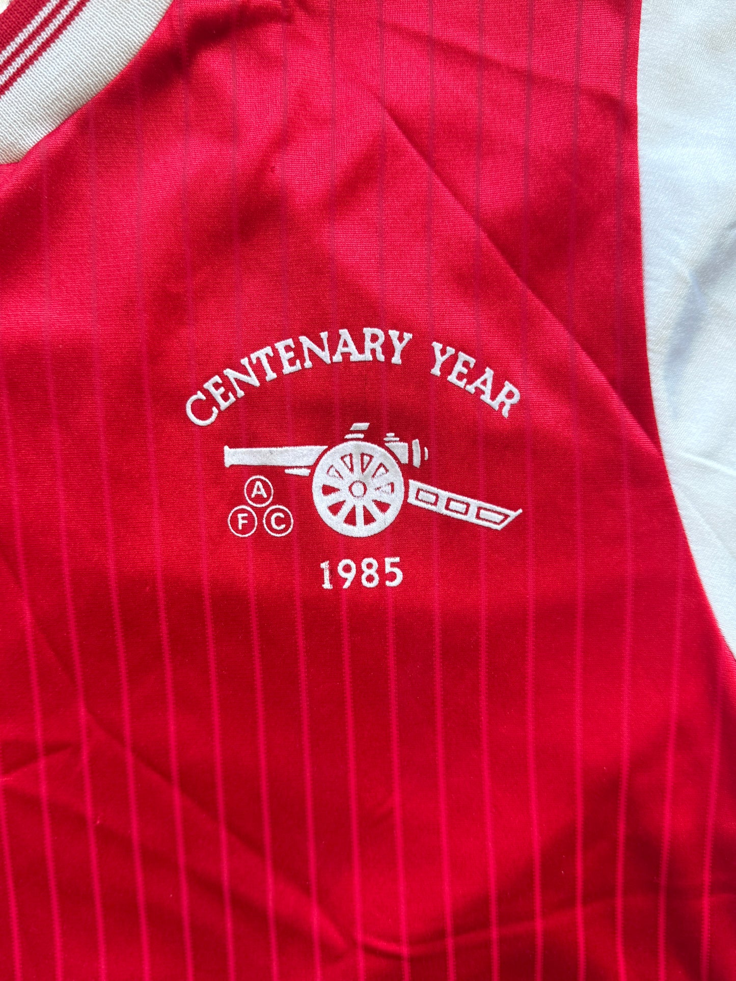 Arsenal 1984 1985 Home Jersey — S