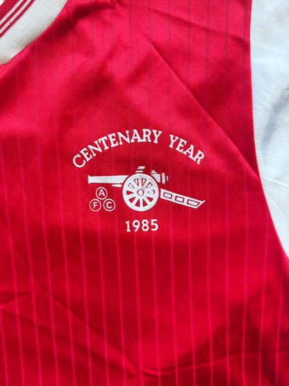Arsenal 1984 1985 Home Jersey — S