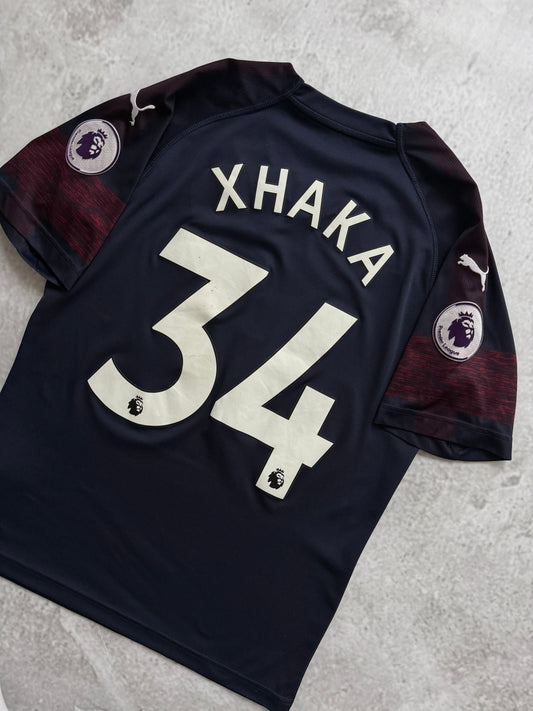 Arsenal 2018 2019 Away Jersey — Xhaka #34 S