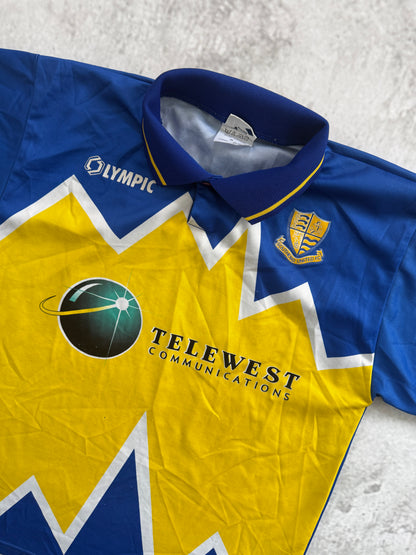 Southend United 1996 1998 Home Jersey — M