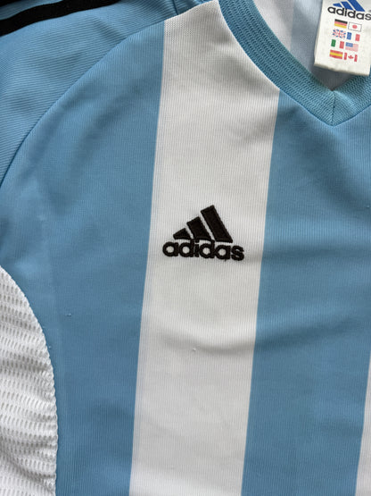 Argentina 2002 2004 Home Jersey — XL