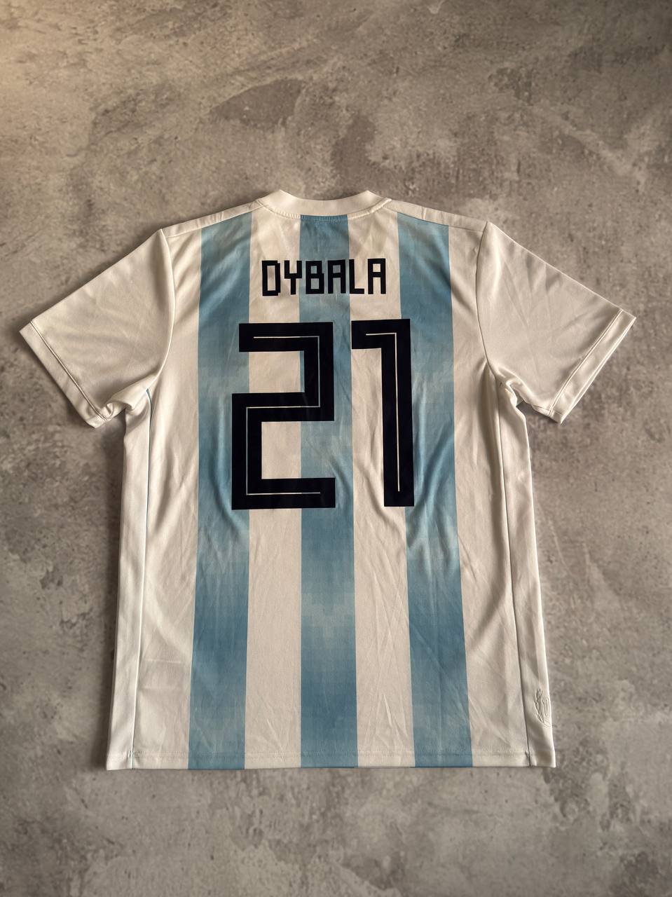 Argentina 2018 2019 Home Jersey — Dybala #21 L