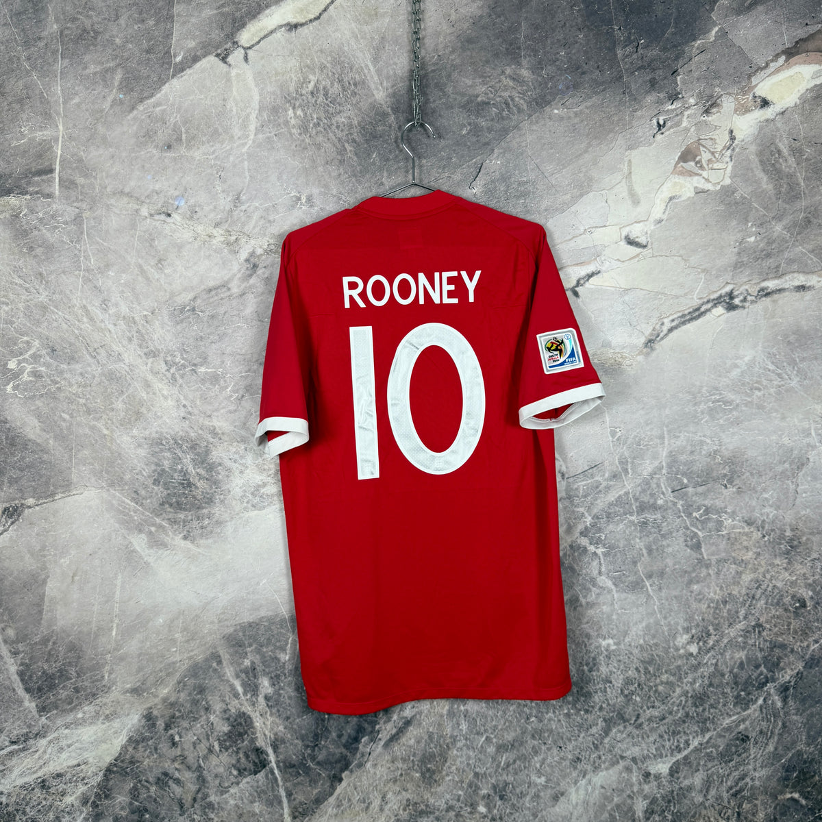 England 2010-2011 Away Jersey — Rooney #10 L
