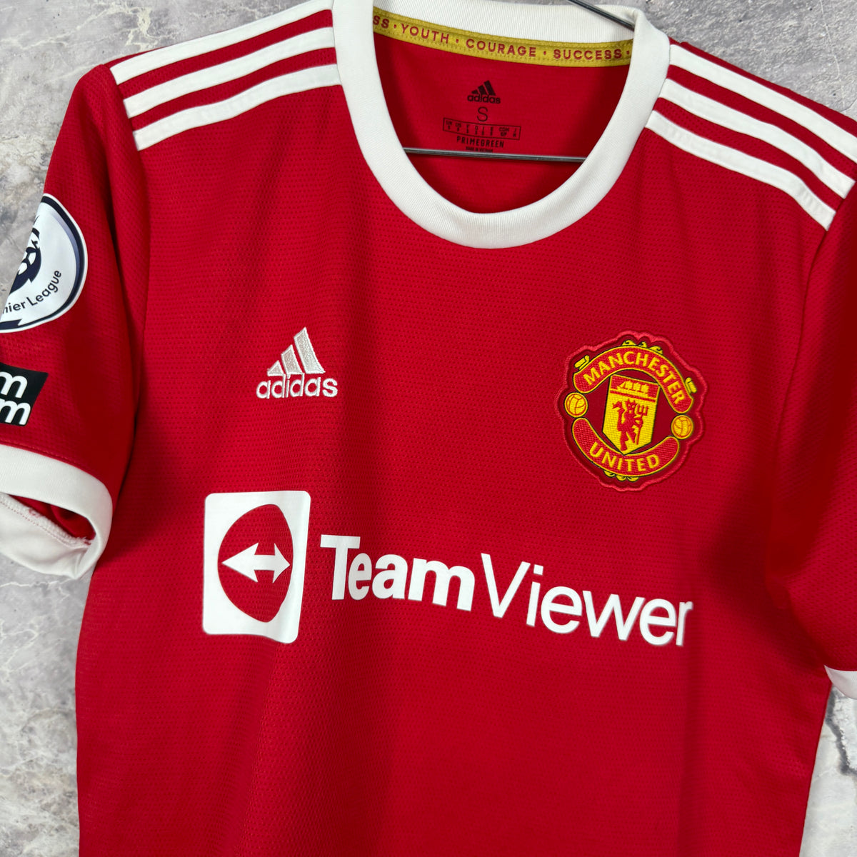 Manchester United 2021-2022 Home Jersey — Ronaldo #7 S