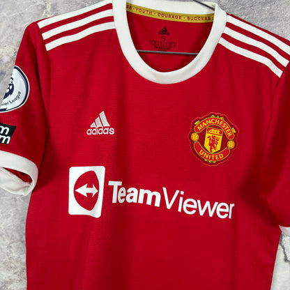 Manchester United 2021-2022 Home Jersey — Ronaldo #7 S