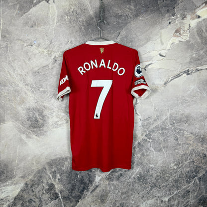Manchester United 2021-2022 Home Jersey — Ronaldo #7 S