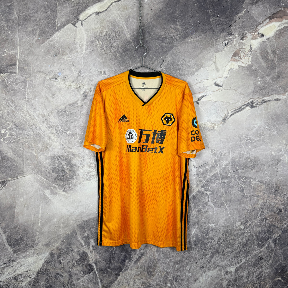 Wolverhampton Wanderers 2019-2020 Home Jersey — Raúl #9 XL