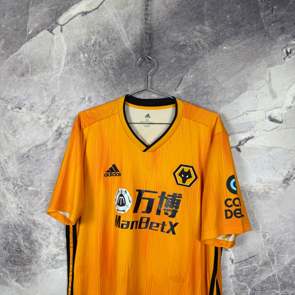 Wolverhampton Wanderers 2019-2020 Home Jersey — Raúl #9 XL
