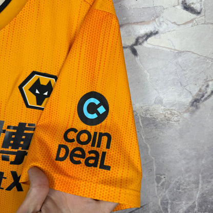 Wolverhampton Wanderers 2019-2020 Home Jersey — Raúl #9 XL