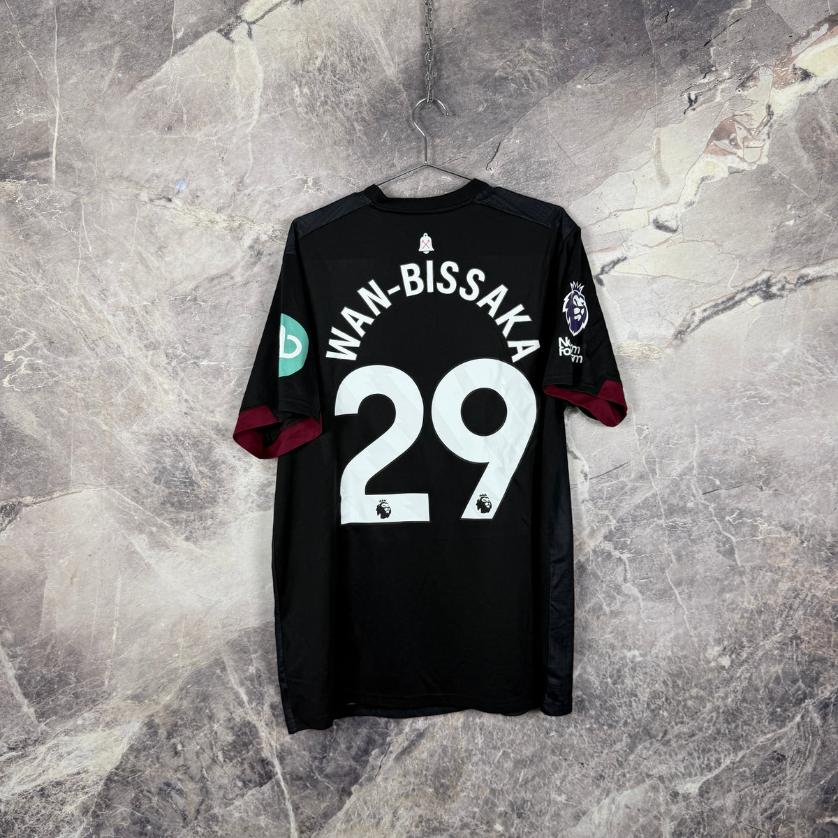 West Ham United 2024-2025 Away Jersey — Wan-Bissaka #29 XXL