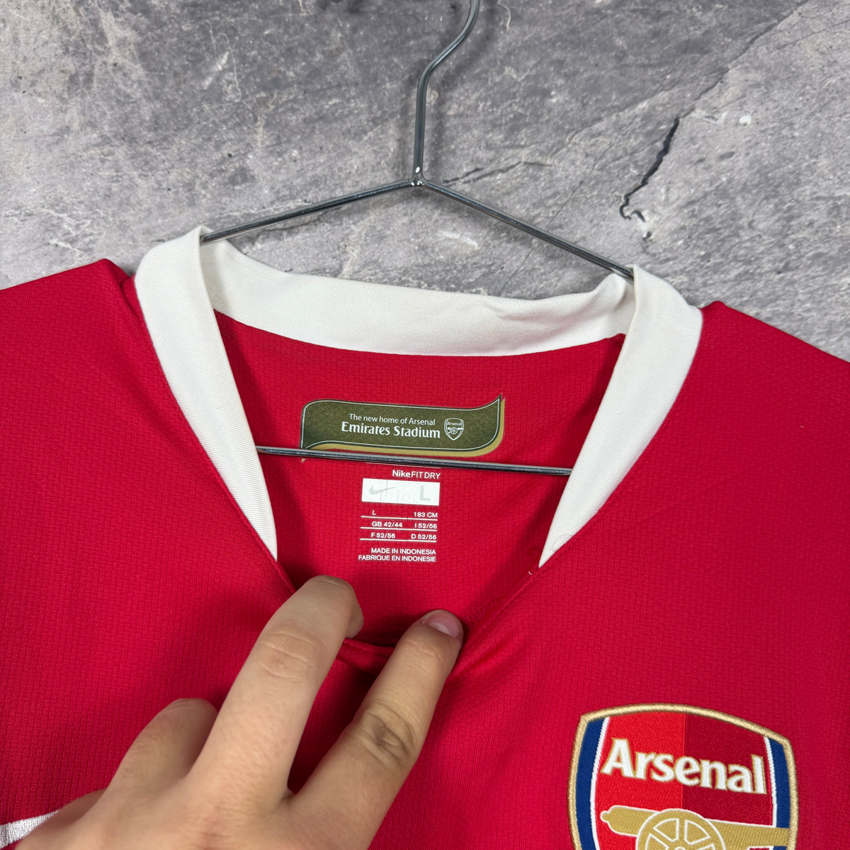Arsenal 2006-2008 Home Jersey — Henry #14 L