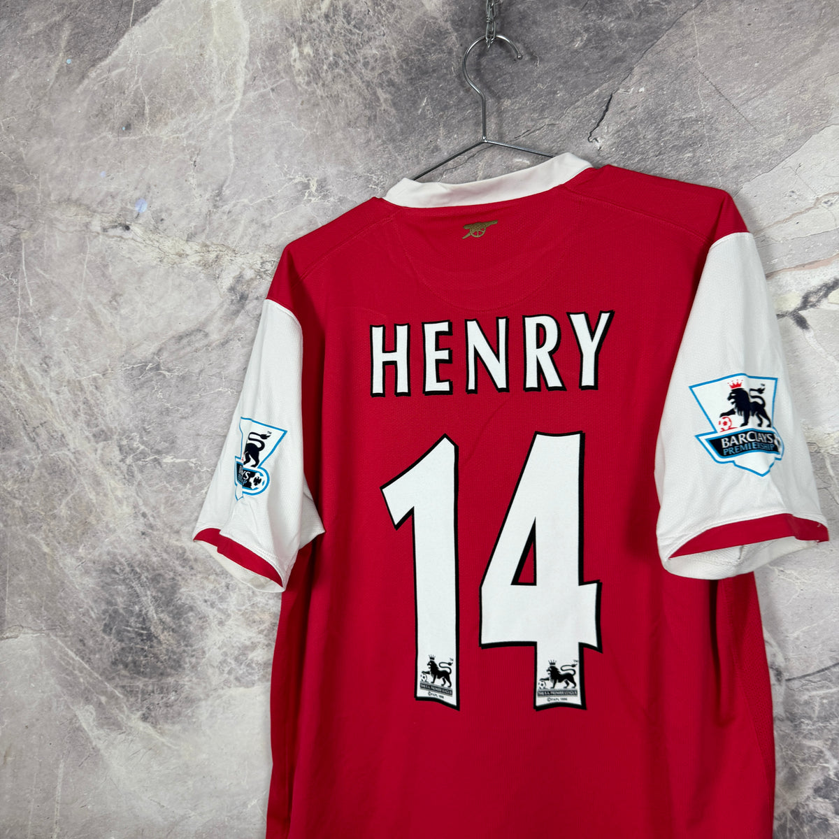 Arsenal 2006-2008 Home Jersey — Henry #14 L