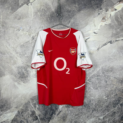 Arsenal 2002-2004 Home Jersey — Henry #14 L