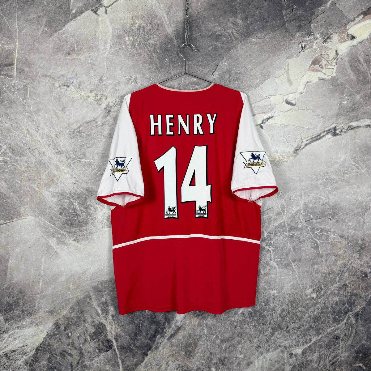 Arsenal 2002-2004 Home Jersey — Henry #14 L