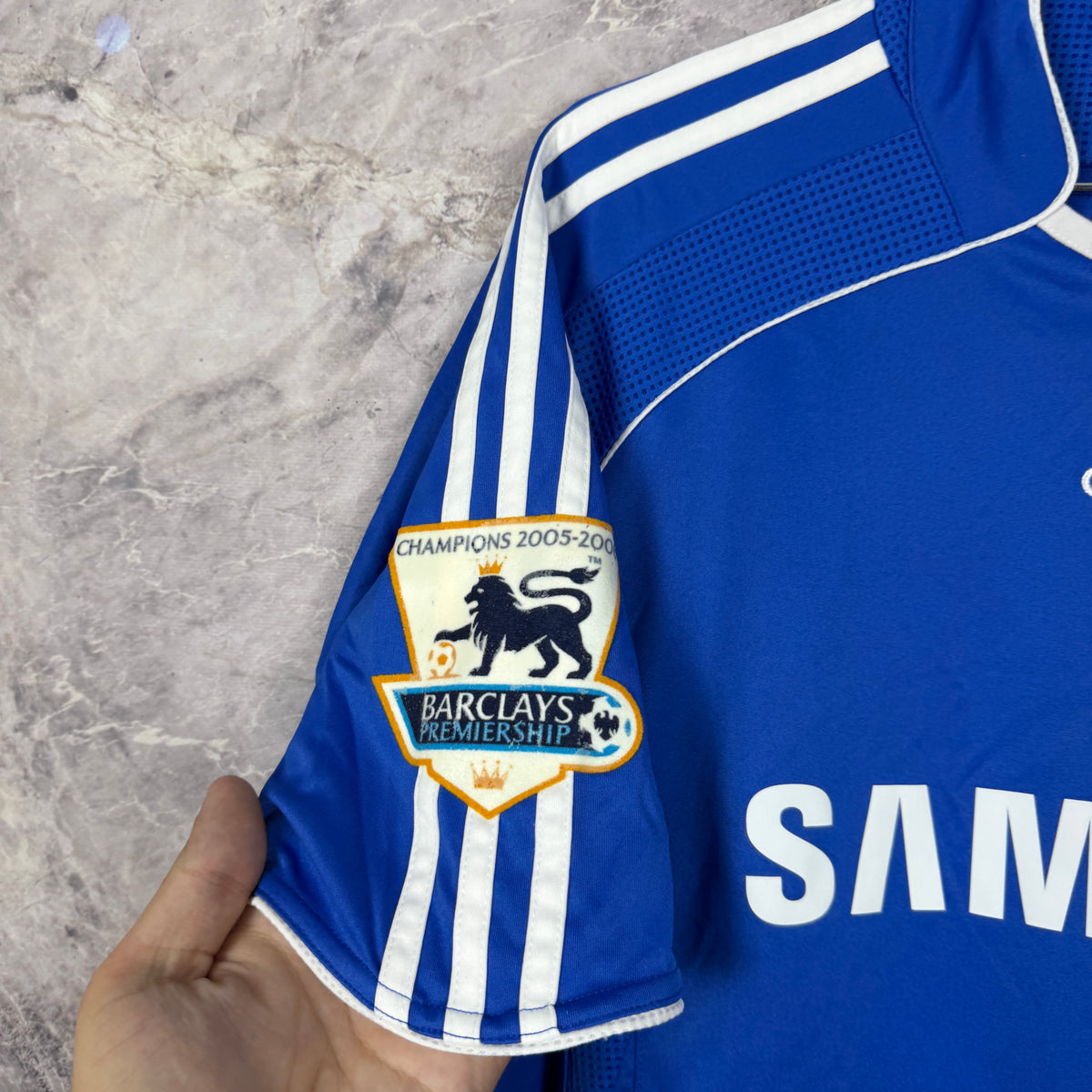 Chelsea 2006-2007 Home Jersey — Drogba #11 S