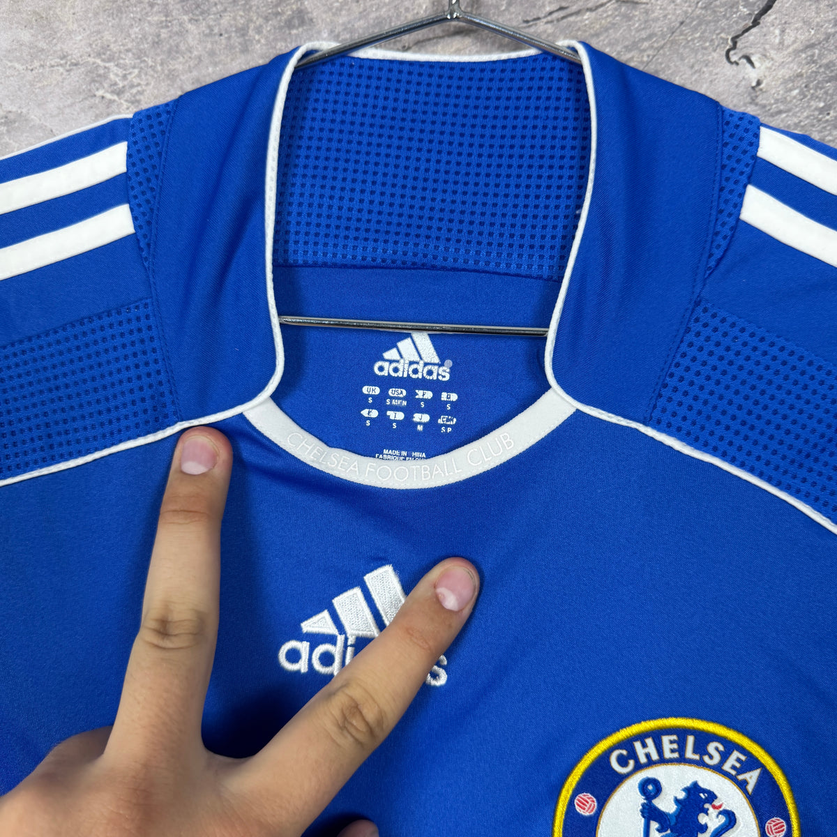 Chelsea 2006-2007 Home Jersey — Drogba #11 S