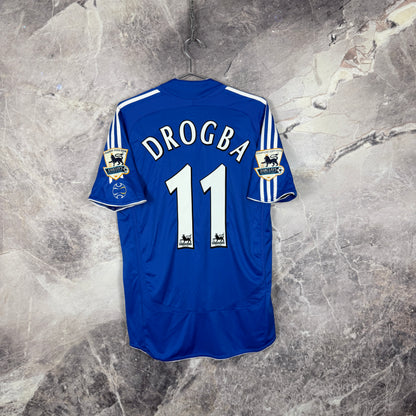 Chelsea 2006-2007 Home Jersey — Drogba #11 S