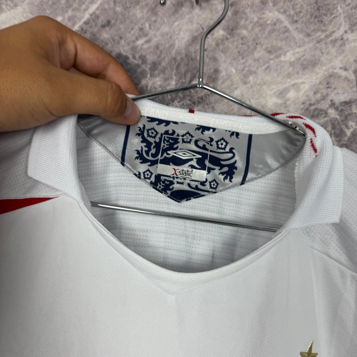 England 2005-2007 Home Jersey — Owen #10 L