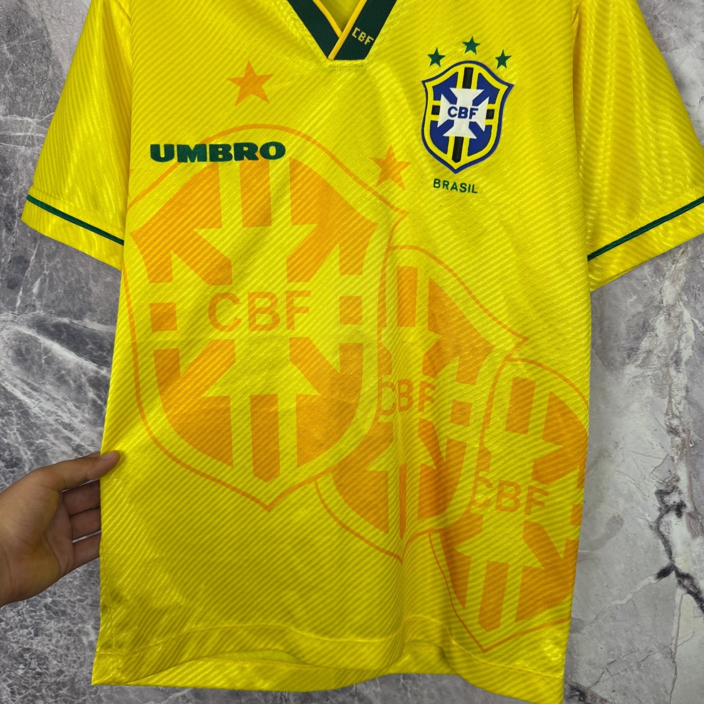 Brazil 1994-1995 Home Jersey —  M
