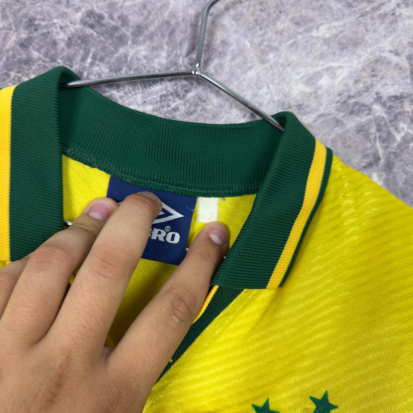 Brazil 1994-1995 Home Jersey —  M