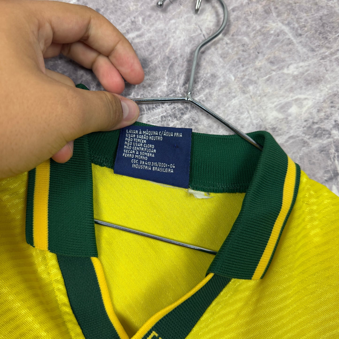 Brazil 1994-1995 Home Jersey —  M