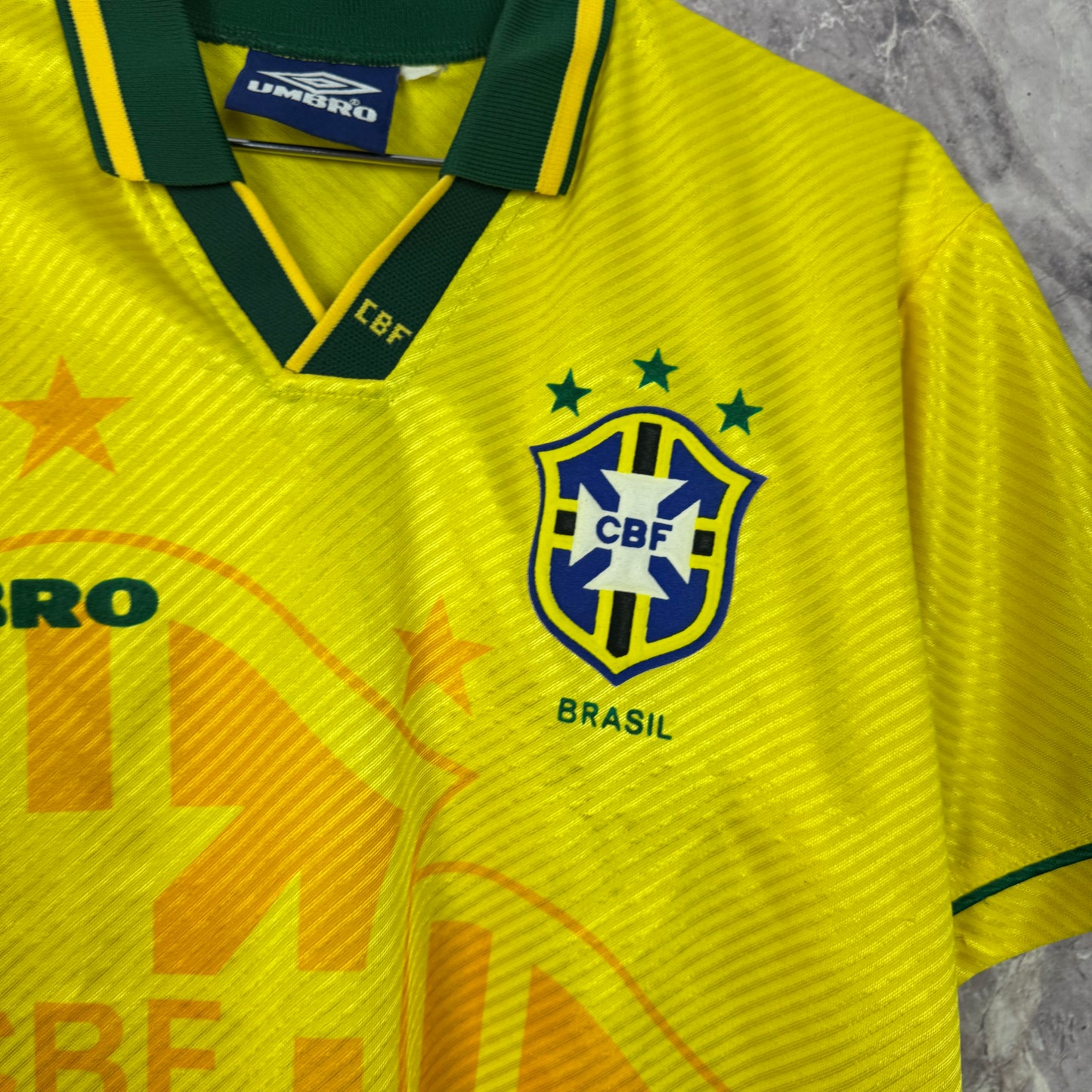 Brazil 1994-1995 Home Jersey —  M